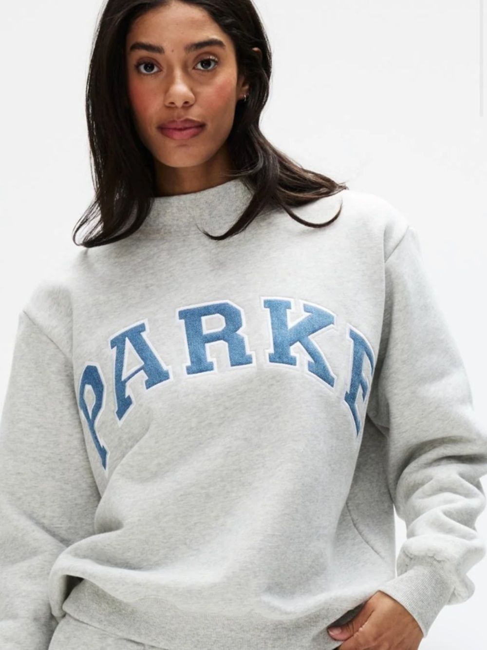 Parke VINTAGE DENIM grey mockneck s/m